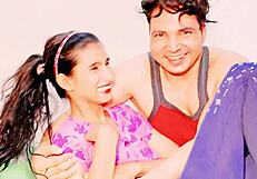 Beautiful teen bent over for rough close-up action