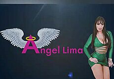 Peruvian Pornstar Angel Lima Shakes Big Ass in Funk Dance Show