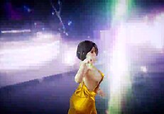 Gostosa rebolando her curves in a lively dance routine