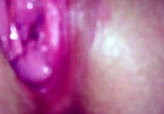 Wife fucks herself on big black cock!