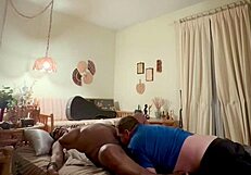 Amateur Ebony Ass In Bedroom POV