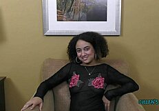 Kingsley's Irresistible Blowjob Teasing Big Tits and Cum in Mouth