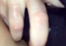 Wife fucks herself on big black cock!