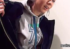 Adorable Czech Girl Seduced in Store, Gets POV Anal Drilling