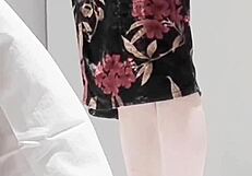 skinny brunette student in one piece fetish