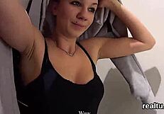 Adorable Czech Girl Seduced in Store, Gets POV Anal Drilling