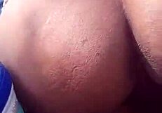 Latina Flashes Hairy Pussy in Park