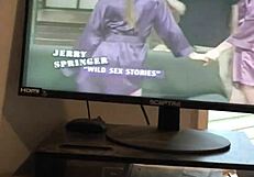 Jerry Springer lesbians kissing passionately