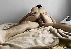 My friend's wife has such a tasty pussy for licking and riding