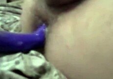 wife fuck husband wife dildo in ass & make him cum everywhere, ass toys housewife young 18+ handjob orgasm homemade sex girl fucks guy