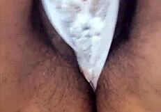 Mature Latina MILF Enjoys Anal And Pussy Play With Dildo In Public Outdoor Setting