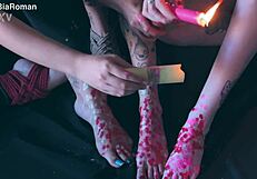 These Feet Crave Kinky Bondage Games With Licking And Sucking