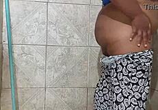 Professor Licks Evangelical Student's Pussy in School Bathroom