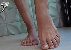 Changing panties between friends while you watch from below