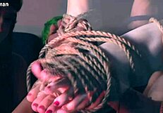 These Feet Crave Kinky Bondage Games With Licking And Sucking
