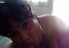 Suceuse bambou gives intense blowjob.