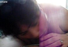 Suceuse bambou gives intense blowjob.