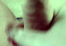 Naked homemade masturbation with big cock!