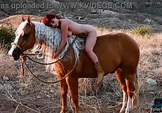 i'm odette, a natural redhead milf enjoying the outdoors naked