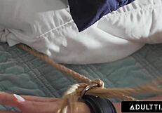 I dominate my girlfriend with fisting and restraints