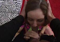 Watch this new girl take deep anal and get huge cum on her face