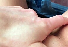 slime covered my panties while i squirted loudly from big clit stimulation.