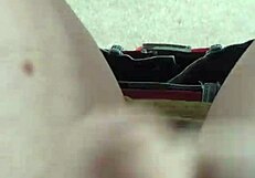 Naked homemade masturbation with big cock!