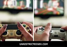 Unrestrictedsex freeuse teen step by boyfriend in kitchen