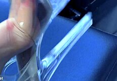 Intense jerking off with pleaser shoes and spitting toes