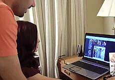 hotties janessa jordan perform dildo show together