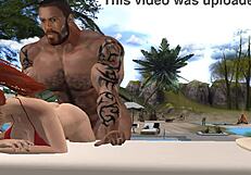 Any Situation Women Cant Resist A Man As Fine As Big D Brown With His Muscular Body And Big Tits Massage.