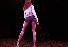 Randy Toned Hermione Granger Dances Without Panties!