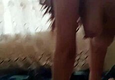 Sloppy blowjob and intense cowgirl riding from screaming stepsister!