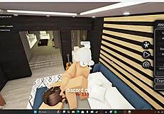 big booty girl sucks monster cock then rides it hard