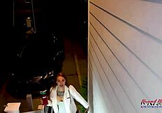 Ginger tattooed hottie Parker Skyes sucks a hard cock and gets banged!