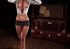 Randy Toned Hermione Granger Dances Without Panties!