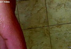 Skye Blue Showers And Brushes Teeth In HD