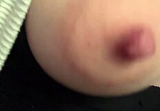 Artemisia Love, Horny Italian MILF, Flashes Big Juicy Tits Close-Up.