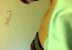 blindfolded old man receives sloppy blowjob from eager amateur