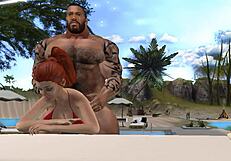 Any Situation Women Cant Resist A Man As Fine As Big D Brown With His Muscular Body And Big Tits Massage.