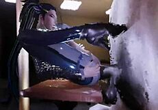 Delicioso Culo Caliente Follado Sexo Anal Intenso Boquiabierto