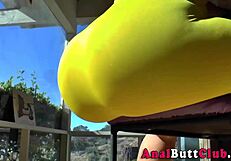 Ho Booty Gaped With Dildo!