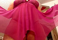 Dawnskye1962 full figured mature hottie shows off curvy hairy body