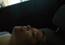 Girl Enjoys Inserting Dildo in Public Car for Thrilling Outdoor Fun