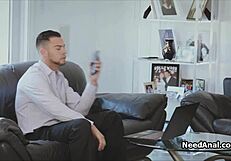 Curvy Blonde Teen Craves Deep Anal from Roomie