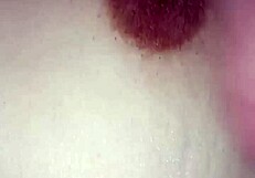 gretala jerks cock on her tits