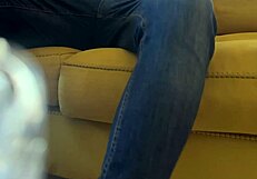 Secret masturbation leads to strong real orgasm