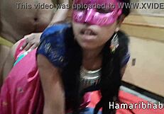 Intense Romantic Sex with Horny Indian Wife in Saree