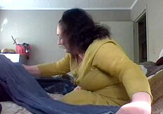 Wife Patiently Teaches Husband How To Fold Clothes Properly