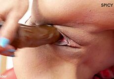 damn, cubana babe solo with toys is pure fire! 🔥